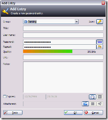 keepass-add-entry