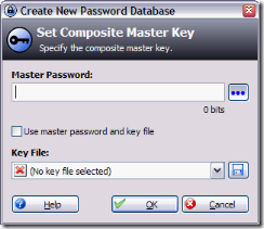 keepass-set-master-key